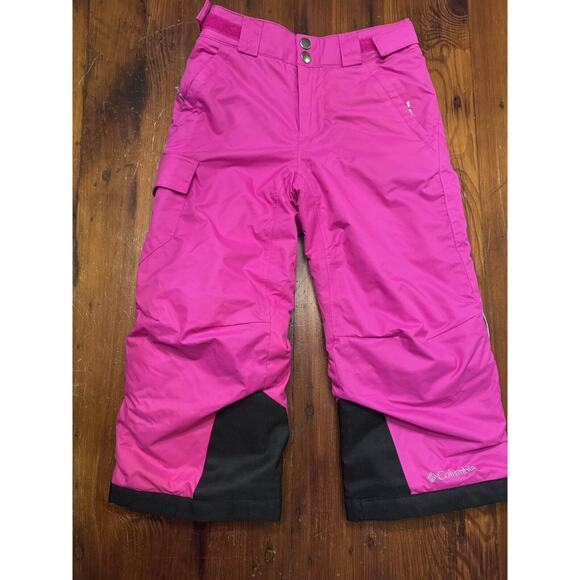 Columbia Girls XXS (4-5) Bugaboo Insulated Snowboard/Ski Snow Pants Hot Pink NEW - Picture 1 of 16